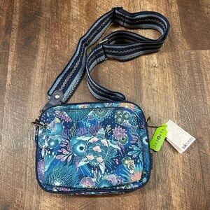 Sakroots royal blue seascape Westwood CrossBody bag